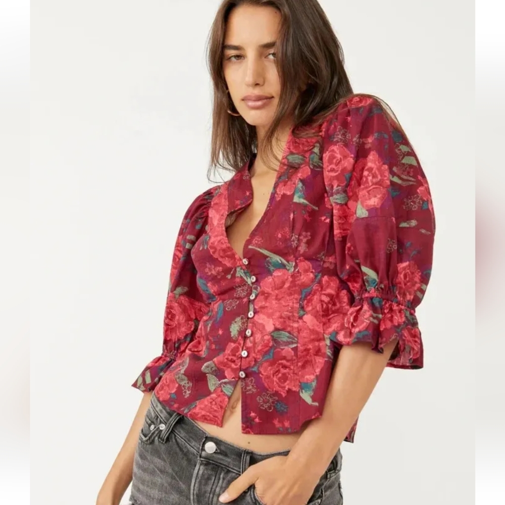 NWT Free People I Found You top Sz XS